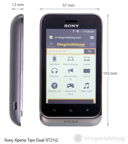 Bán Sony Xperia Tipo giá rẻ