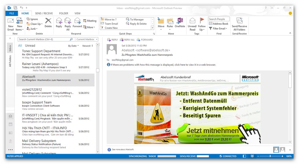 Download dùng thử Microsoft Office 2013
