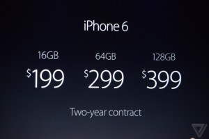 iPhone 6 sẽ có giá từ 199 USD, iPhone 6 Plus từ 299 USD