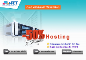 WCT giam gia 50 SSD Hosting