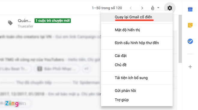 Cach chuyen doi sang giao dien Gmail moi hinh anh 3