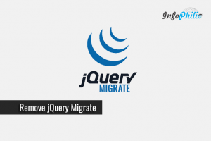 remove jquery migrate