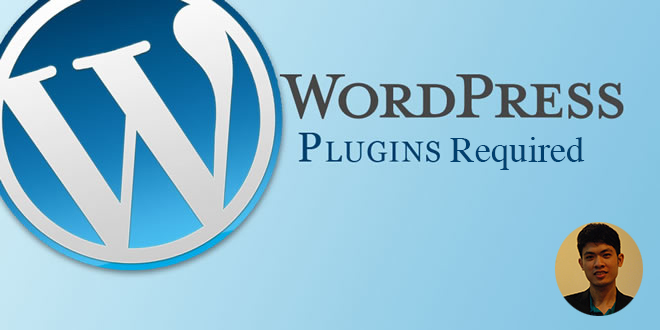plugin wordpress required