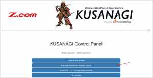 Thay đổi phiên bản php cho kusanagi