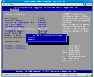 Hướng dẫn bật VT (Virtualization Technology)