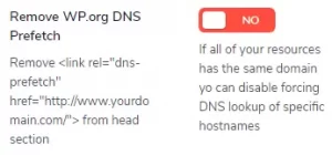 Làm thế nào để loại bỏ DNS-Prefetch ở WordPress Head?