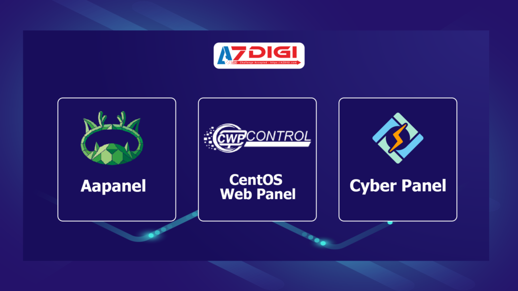 So sánh các control panel miễn phí dành cho VPS Linux